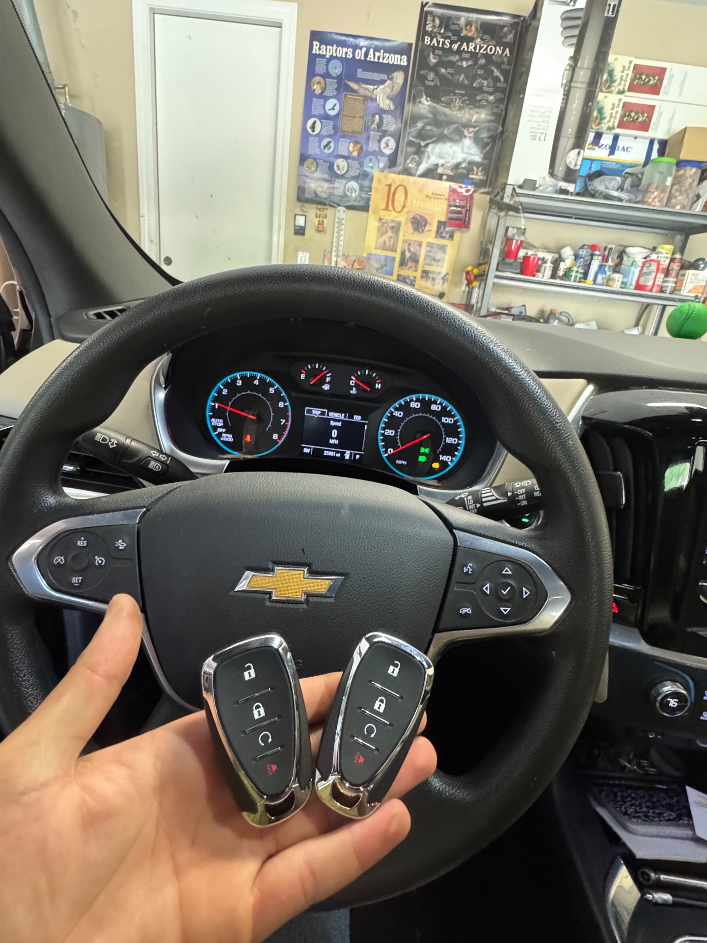 Push to start proximity smart key generated on site